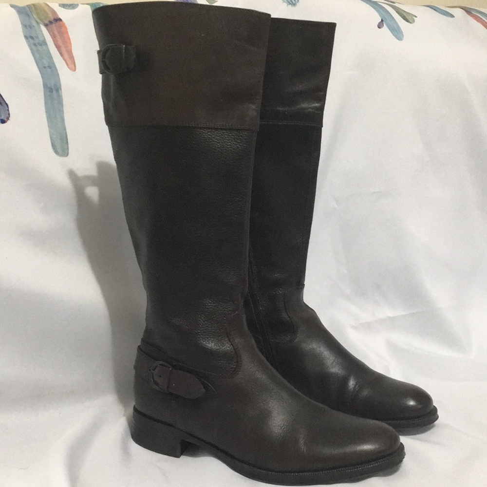 Aldo Brown Leather Boots 👢